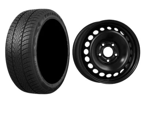 Roata completa Opel Mokka, MokkaX janta otel ALCAR 9272 6.5x16 + anvelopa Iarna Triangle TW401 215/65R16 102H/XL + Senzor presiune ALCAR